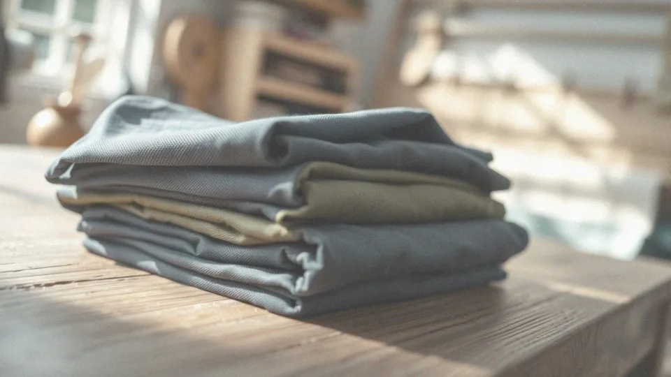 Jakie materiały są najczęściej używane w odzieży męskiej, w tym w spodniach?