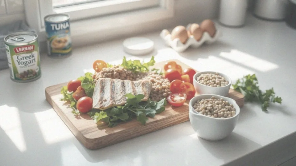 Jakie są zdrowe źródła białka do szybkiego obiadu?