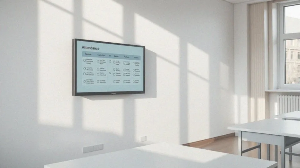 Jakie są zalety monitorowania frekwencji w systemie elektronicznym?