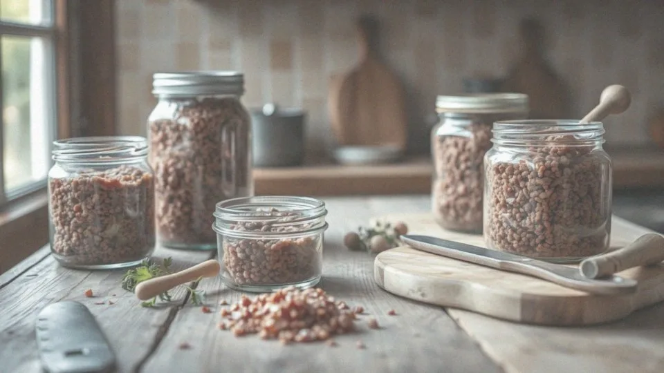 Jakie są korzyści z przygotowania mielonki w słoiku samodzielnie?
