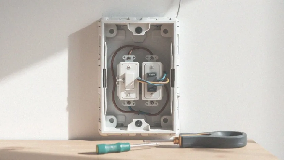 Jak podłączyć podwójny włącznik światła?