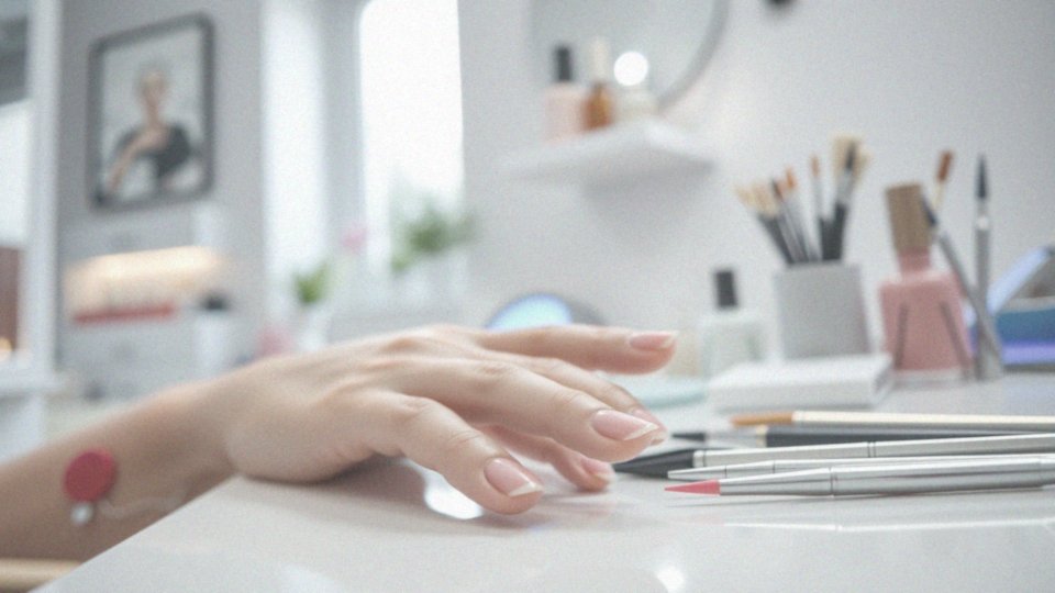 Jakie błędy w manicure hybrydowym mogą powodować klejenie?