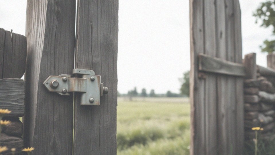 Jakie są wymagania dotyczące zawiasów do bramy?