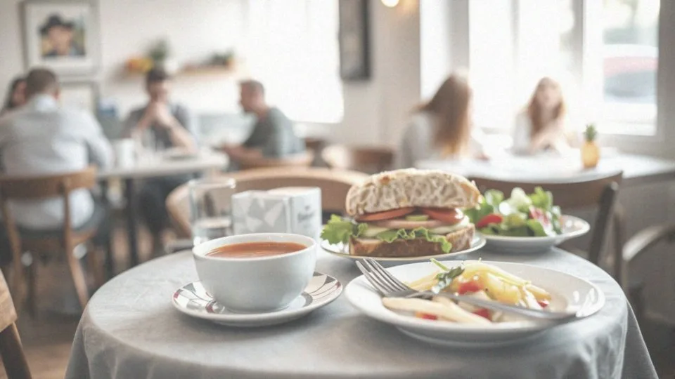 Jakie rodzaje dań można znaleźć w menu na lunch?