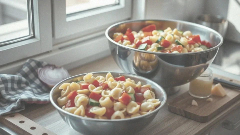 Jak przygotować sałatkę makaronową na szybko?