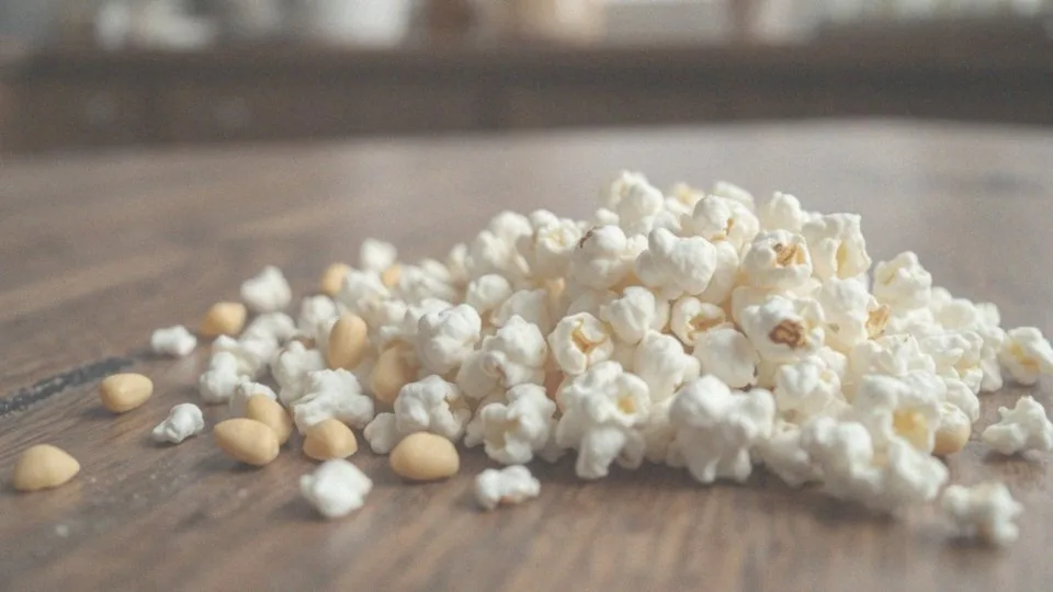 Z czego powstaje popcorn?