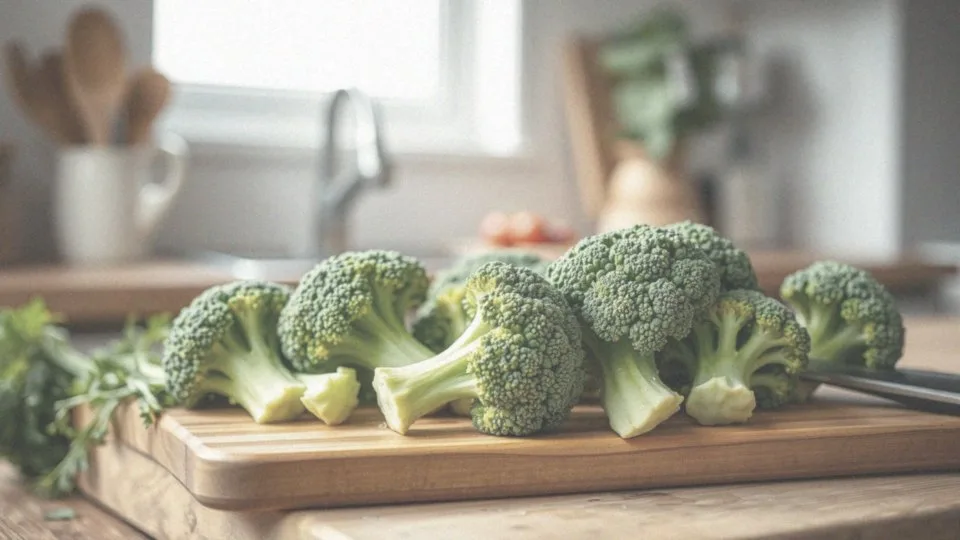 Jakie wartości odżywcze zawiera surowy brokuł?