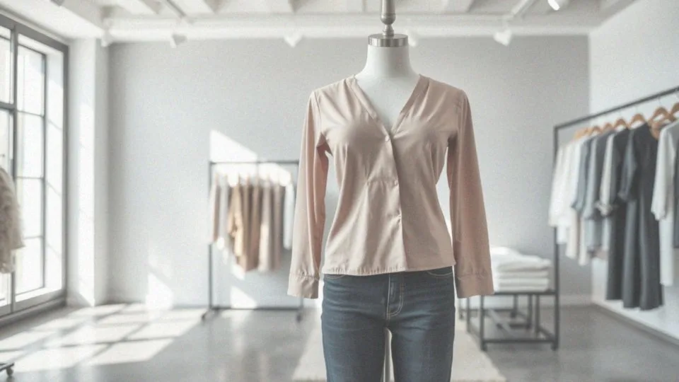 Jakie fasony bluzek podkreślają sylwetkę w połączeniu z dzwonami?