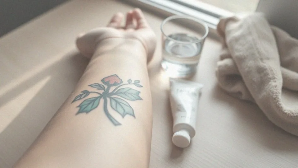 Jak smarować wygojony tatuaż?