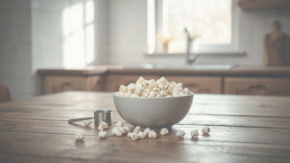 Czy popcorn może być częścią zdrowej diety?