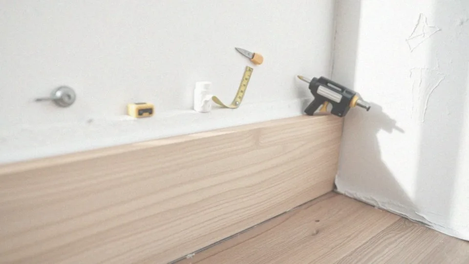 Dlaczego warto stosować odpowiedni klej do listew przypodłogowych?