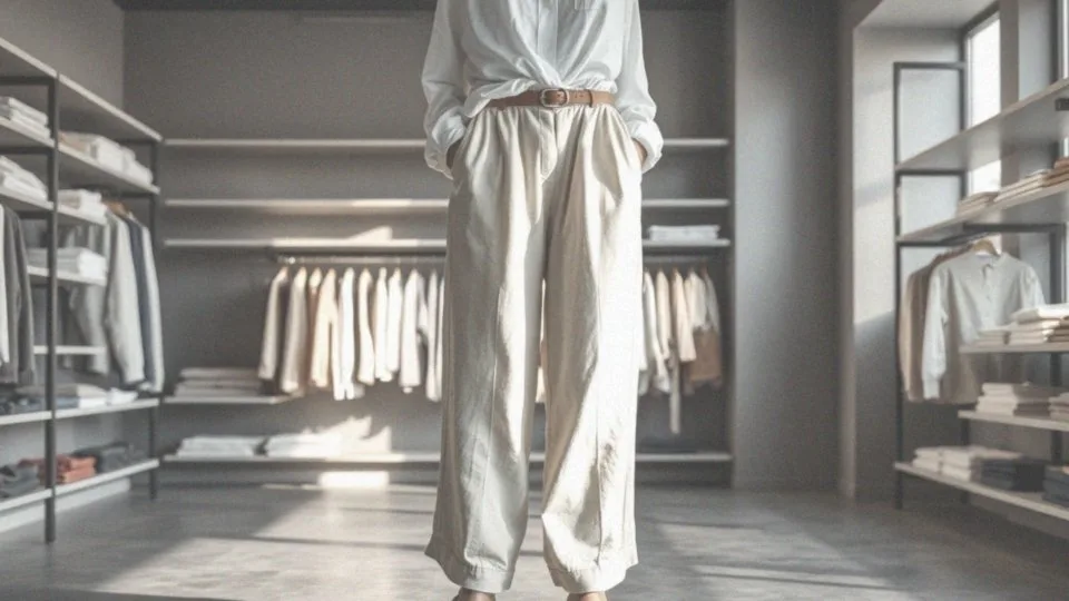 Jakie cechy mają spodnie paperbag?