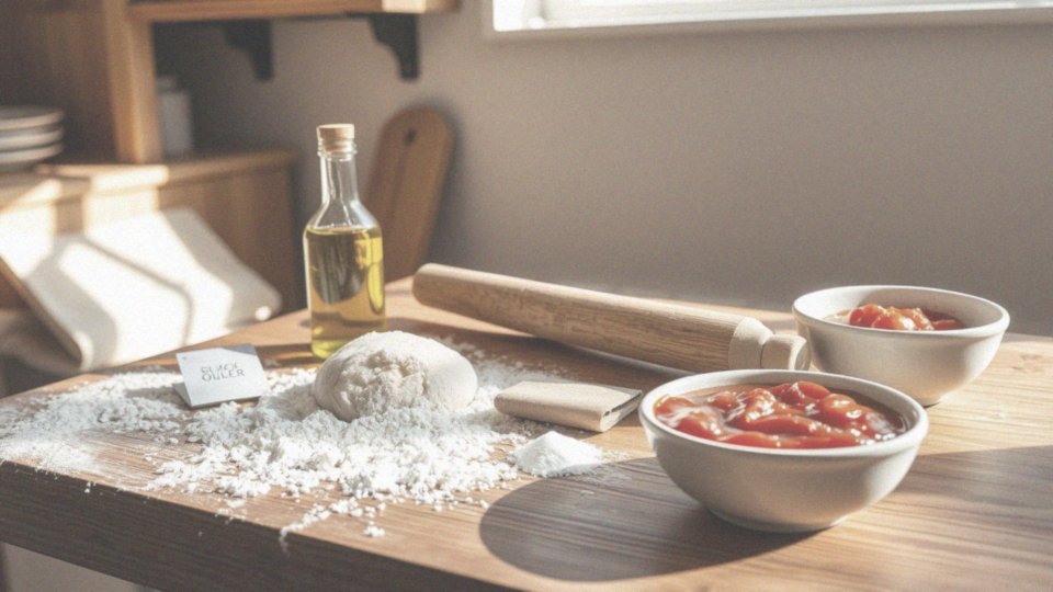 Jak przygotować ciasto na pizzę bez wyrastania?