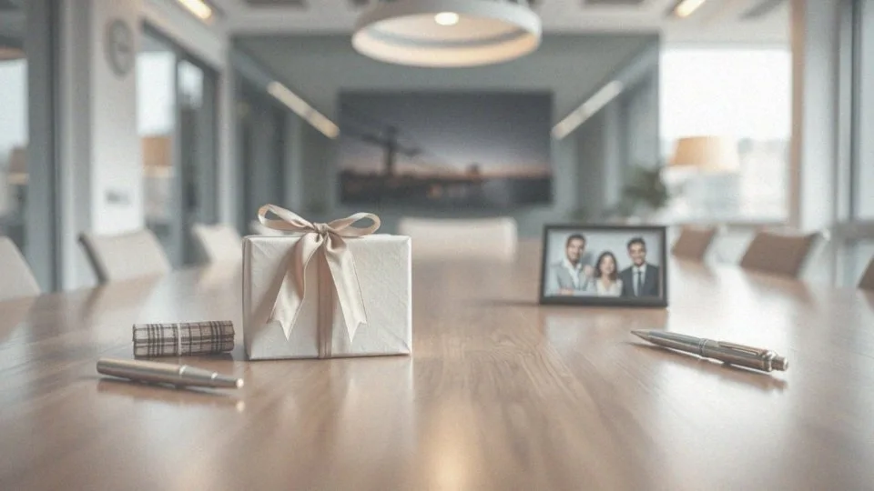 Jak prezent na odejście z pracy może wyrażać uznanie i szacunek?