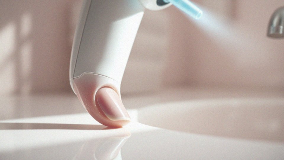Jak użycie suszarki do włosów wpływa na schnięcie lakieru?