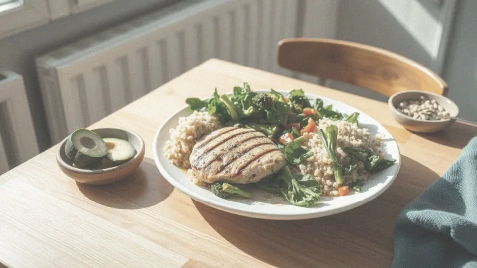 Jak zbilansować obiad, aby był niskokaloryczny i sycący?