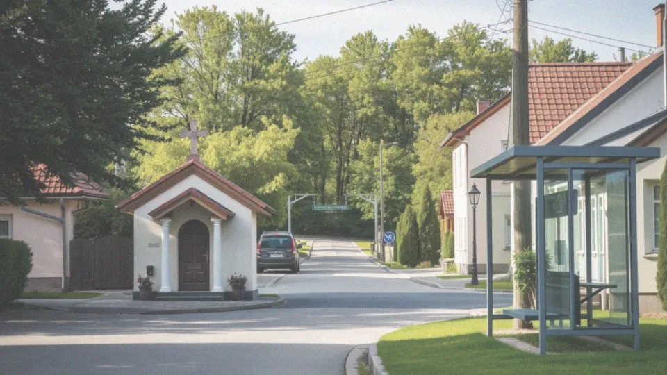 Jakie są główne punkty orientacyjne w Jaszczurówce?