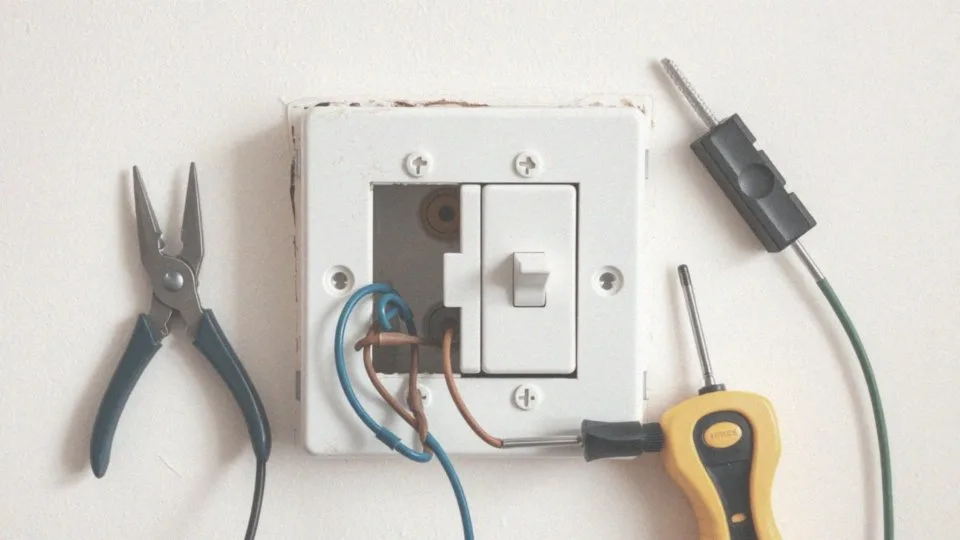 Jakie narzędzia są potrzebne do podłączenia podwójnego włącznika?