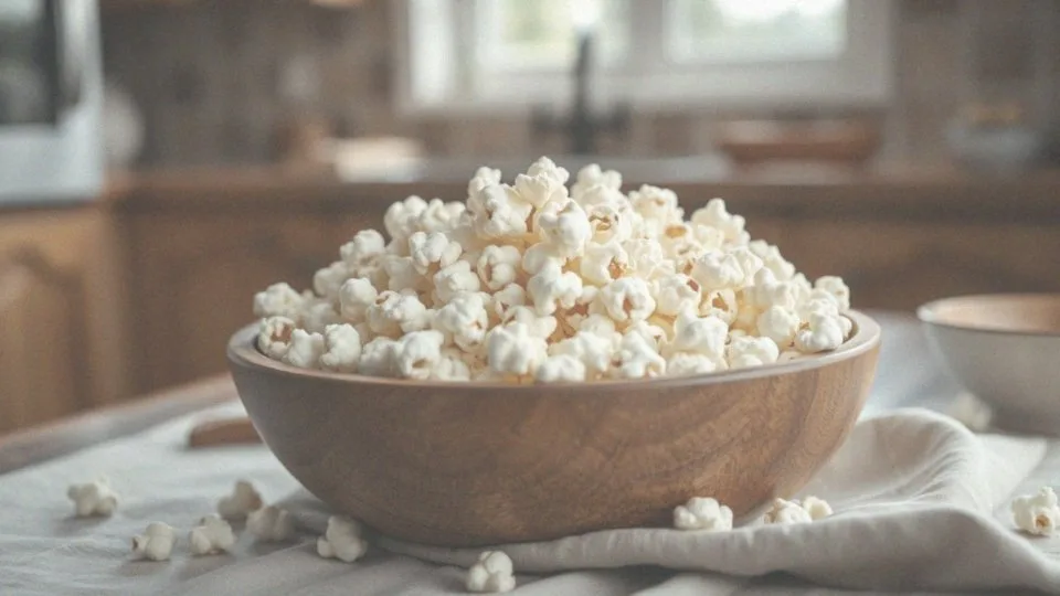 Dlaczego popcorn jest niskokaloryczny?