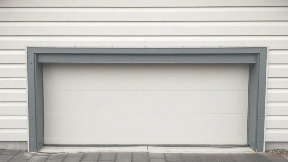 Jak wybrać odpowiednią futrynę do bramy garażowej?