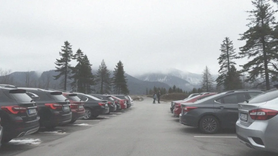 Gdzie znajduje się najlepszy parking na początku szlaku?