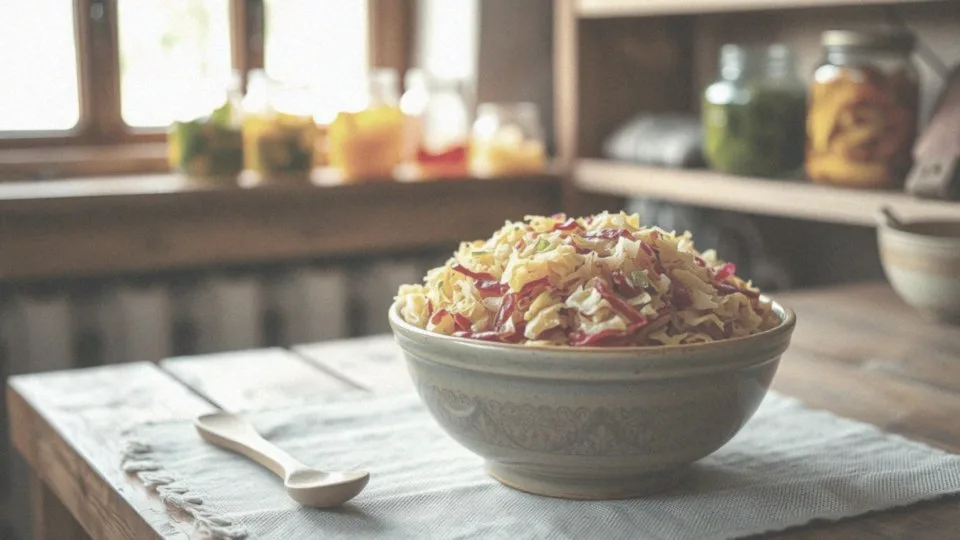 Jakie probiotyki znajdują się w kapuście kiszonej i jak wpływają na zdrowie?