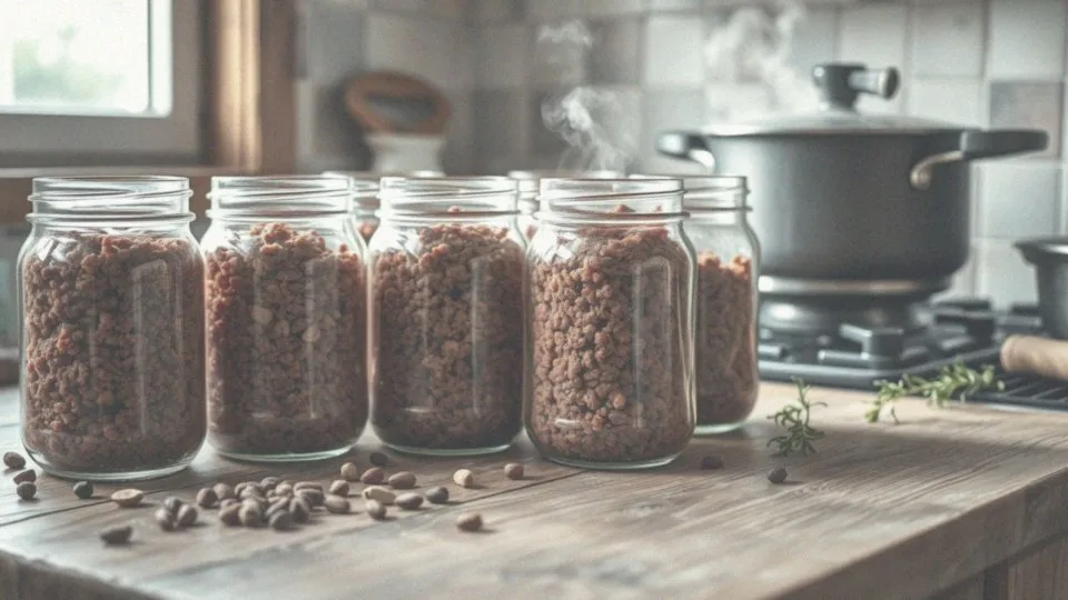 Jakie są etapy przygotowania kiełbasy w słoiku?