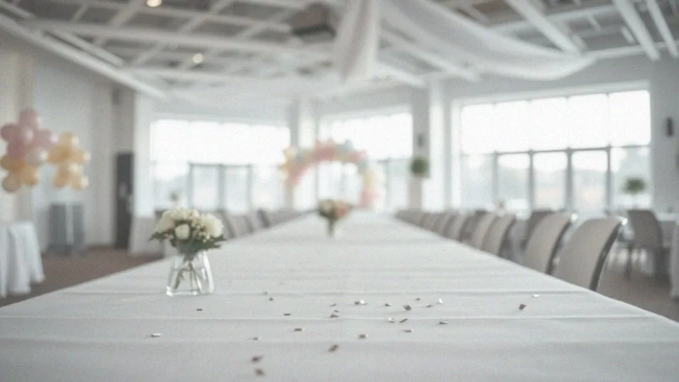 Ile kosztują dekoracje sali i inne akcesoria?