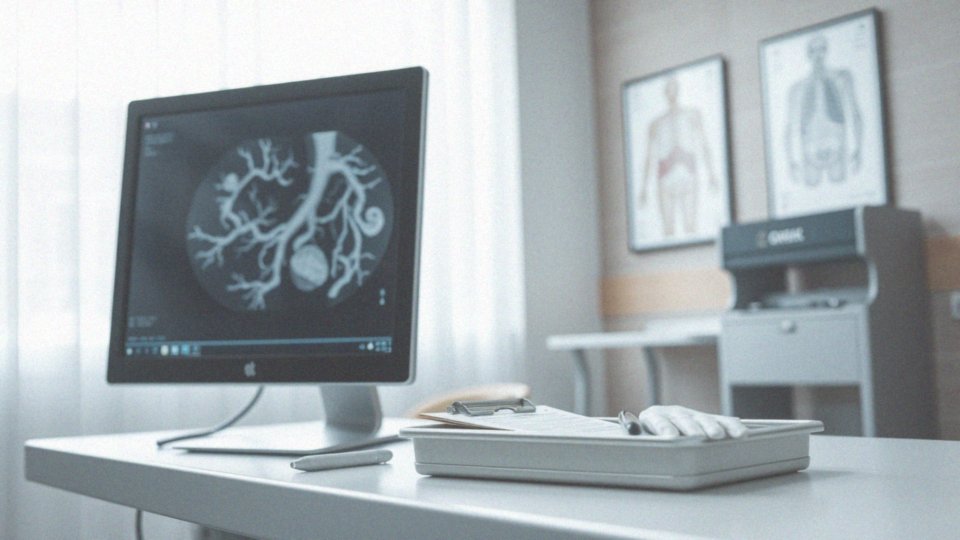 Jakie działania należy podjąć w przypadku nieprawidłowości w wynikach angiografii?