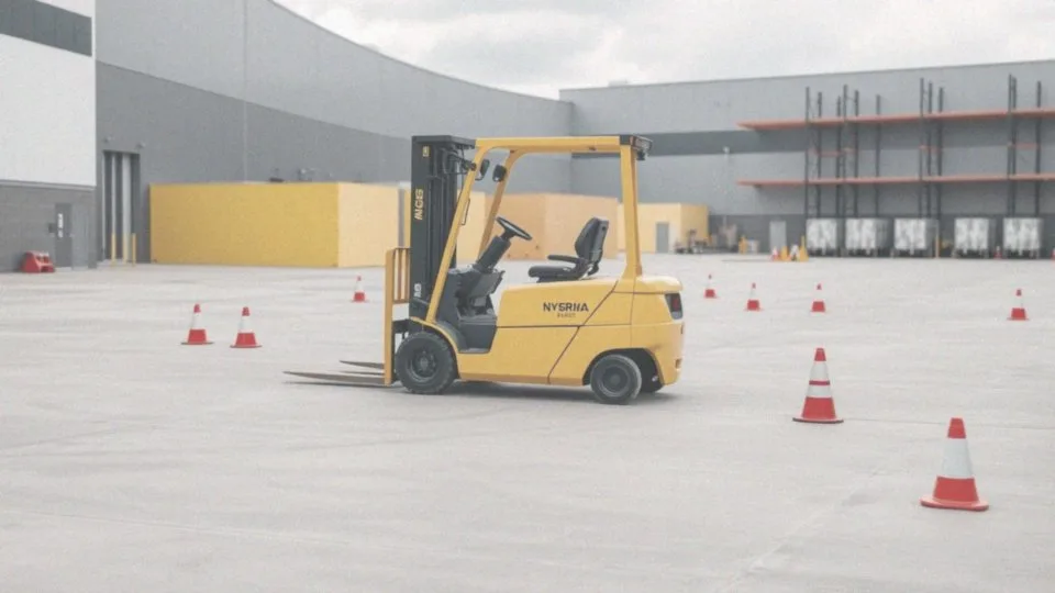 Jak wygląda program kursu na wózki widłowe?