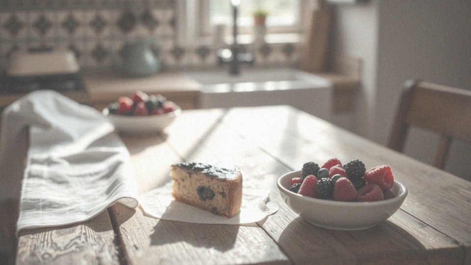 Jak można urozmaicić ciasto z jeżynami?