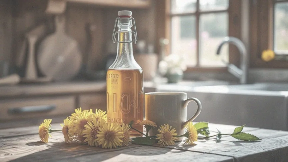 Jakie działanie przeciwwirusowe ma syrop z mniszka lekarskiego?