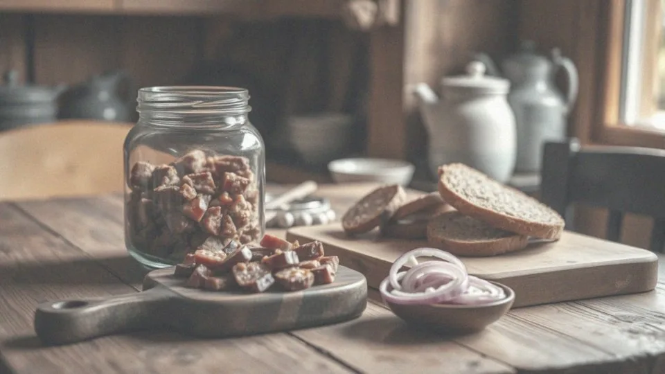 Jak podawać kiełbasę w słoiku do jedzenia?