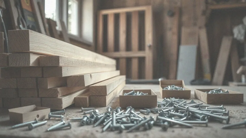 Jakie wkręty i gwoździe zastosować do konstrukcji bramy?