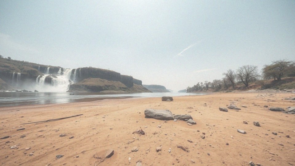 Jakie są zagrożenia dla Wodospadów Wiktorii w kontekście zmian klimatycznych?