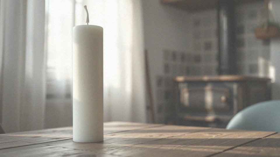 Duża świeca 50 cm – idealny element dekoracyjny do wnętrz